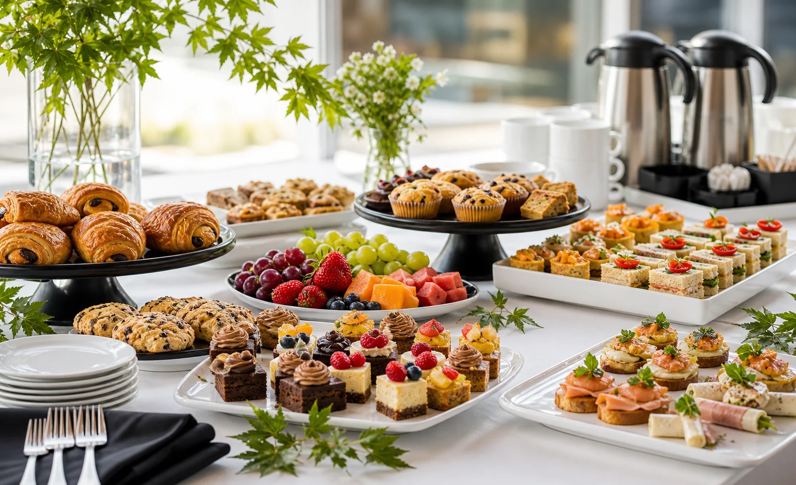 Taste d'Lite catering spread for events and gatherings